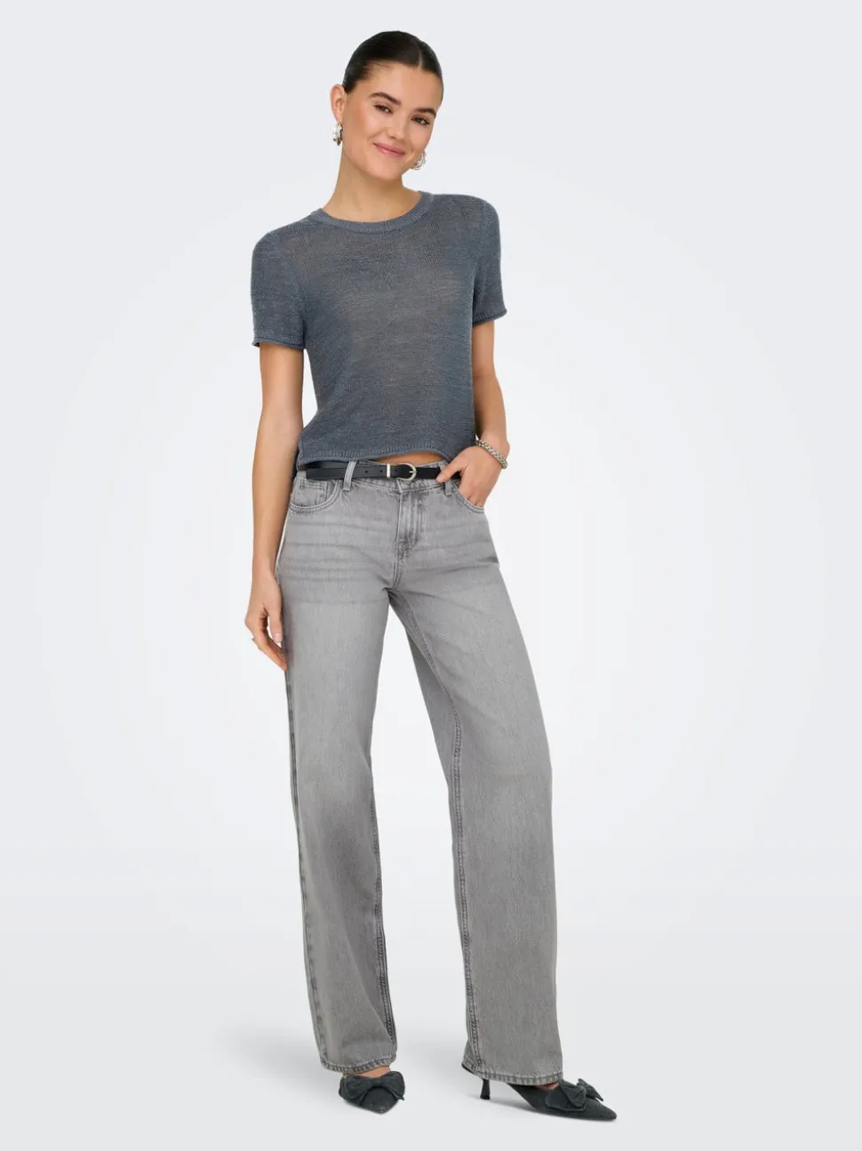 ONLBRENDA Låg midja Rak passform Jeans