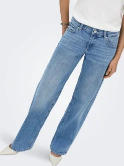 ONLBRENDA Låg midja Vida ben Jeans