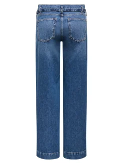ONLBRENDA Låg midja Vida ben Jeans