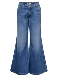 ONLCALIFORNIA Medelhög midja Vida ben Jeans