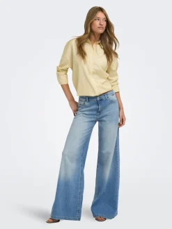 ONLCALIFORNIA Medelhög midja Vida ben Jeans