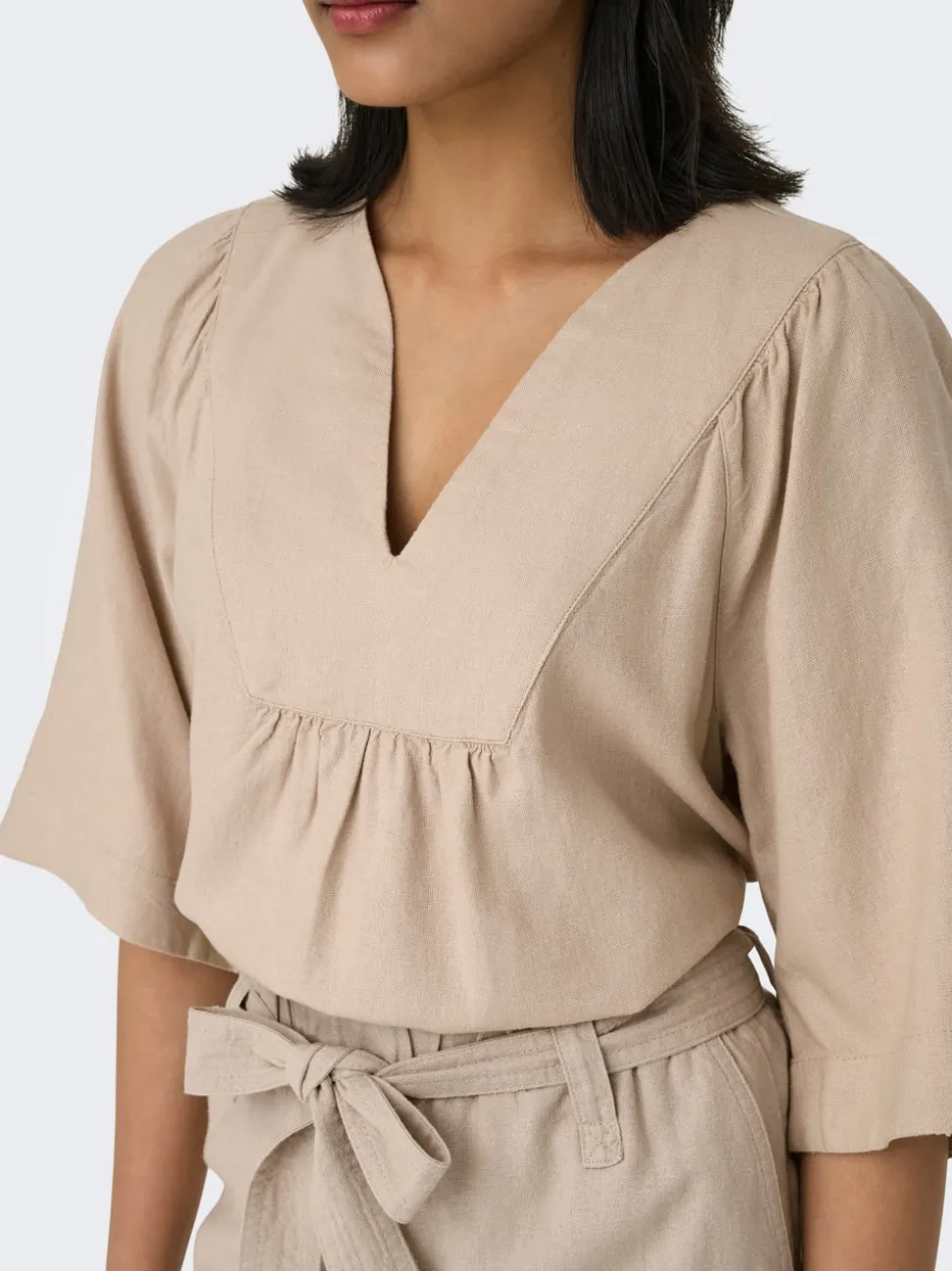 ONLCARO Linne T-shirt