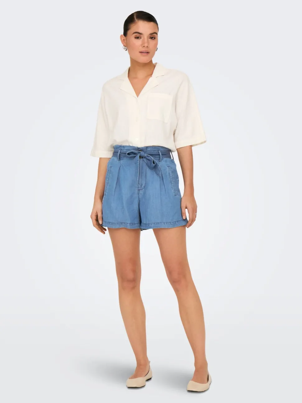 ONLCHARIS Hög midja Normal passform Shorts