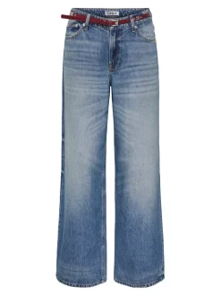 ONLCHARLOT Medelhög midja Vida ben Jeans