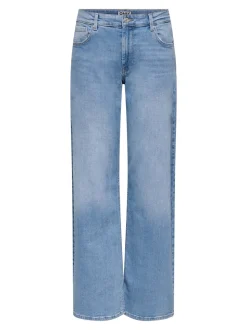 ONLCHRIS Låg midja Vida ben Jeans