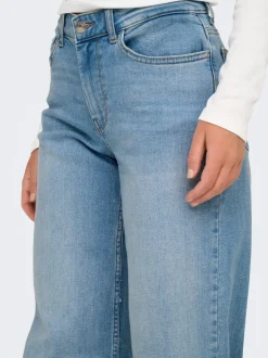 ONLCHRIS Medelhög midja Vida ben Jeans