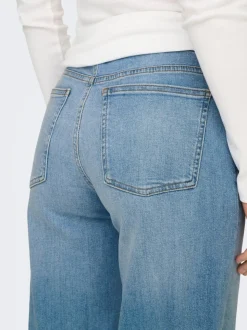 ONLCHRIS Medelhög midja Vida ben Jeans