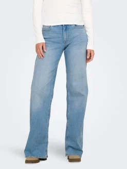 ONLCHRIS Medelhög midja Vida ben Jeans