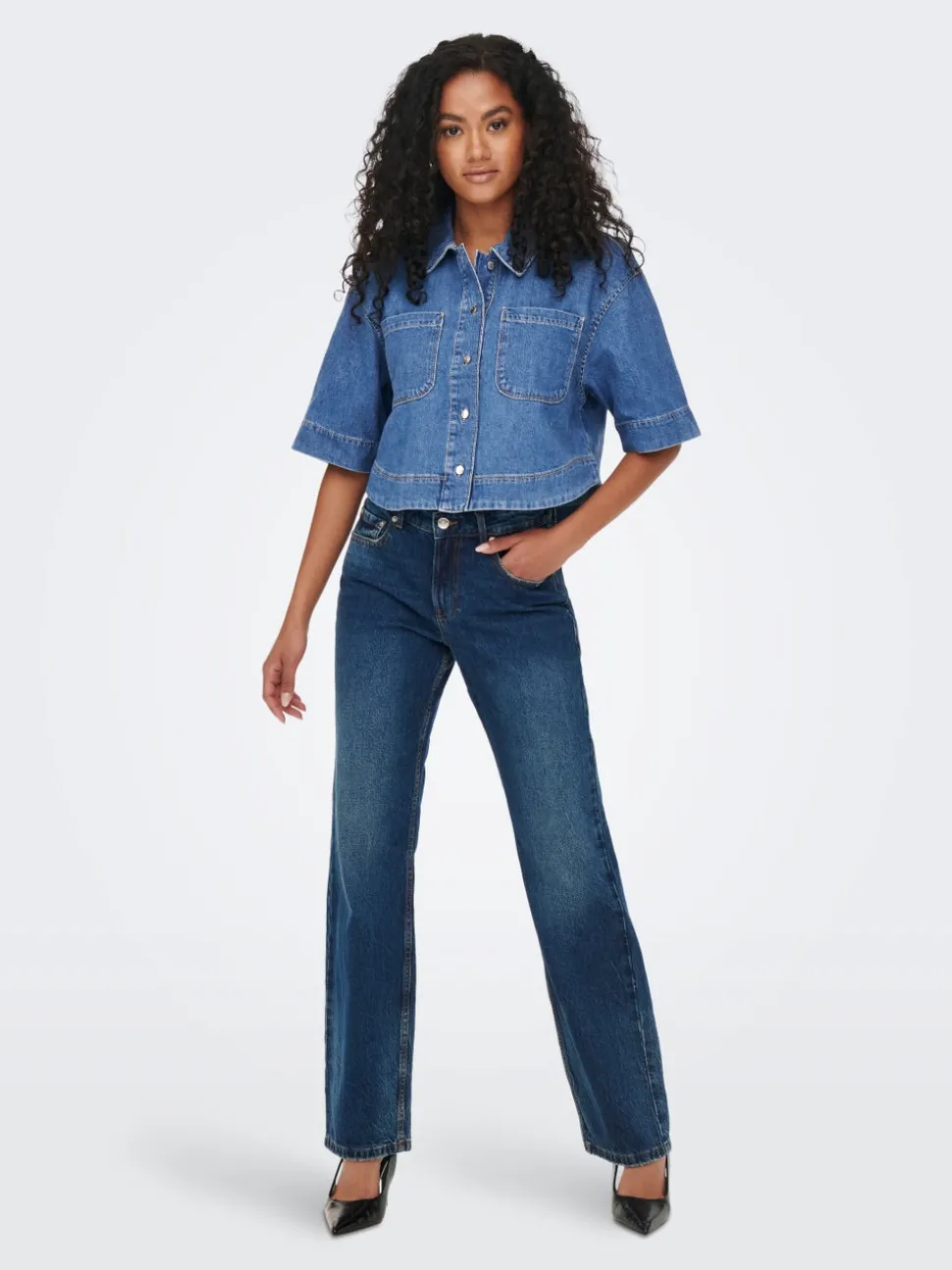 ONLCLEO Denimskjorta