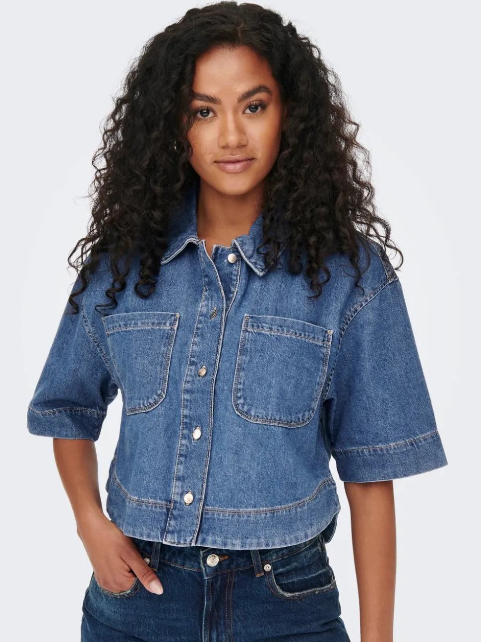 ONLCLEO Denimskjorta