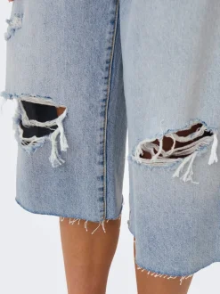 ONLCOBAIN Medelhög midja Lös passform Denimshorts