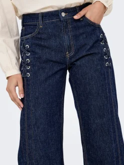 ONLCOBAIN Medelhög midja Vida ben Jeans