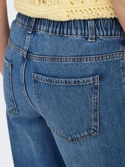 ONLCOMET Medelhög midja Vida ben Jeans