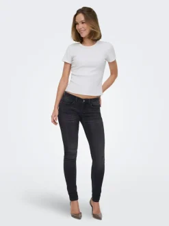 ONLCORAL Låg midja Skinny Fit Jeans