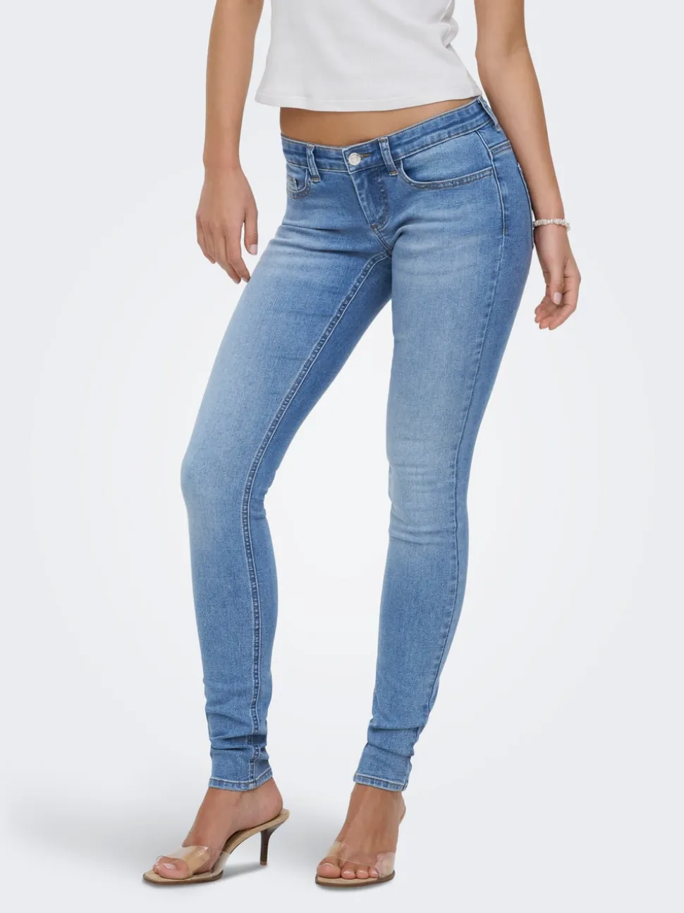 ONLCORAL Låg midja Skinny Fit Jeans