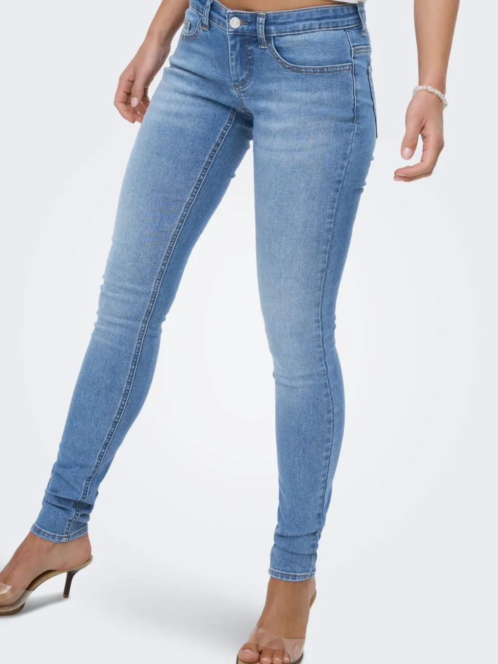 ONLCORAL Låg midja Skinny Fit Jeans