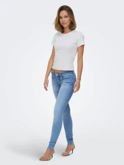 ONLCORAL Låg midja Skinny Fit Jeans
