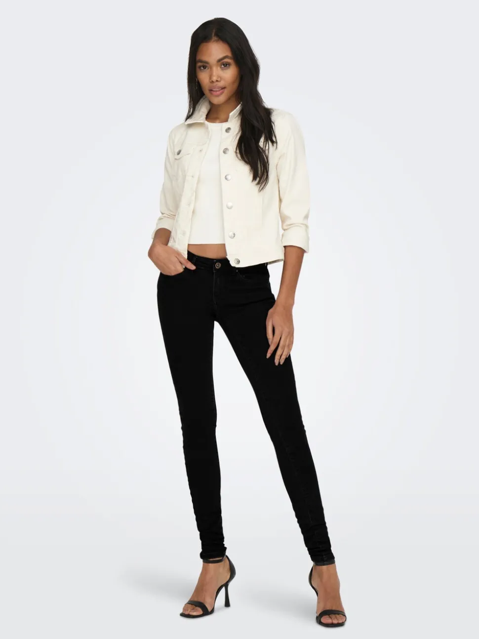 ONLCORAL Låg midja Skinny Fit Jeans