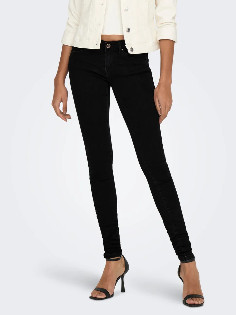 ONLCORAL Låg midja Skinny Fit Jeans