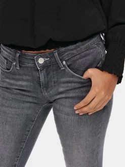 ONLCORAL Superlåg midja Skinny Fit Jeans