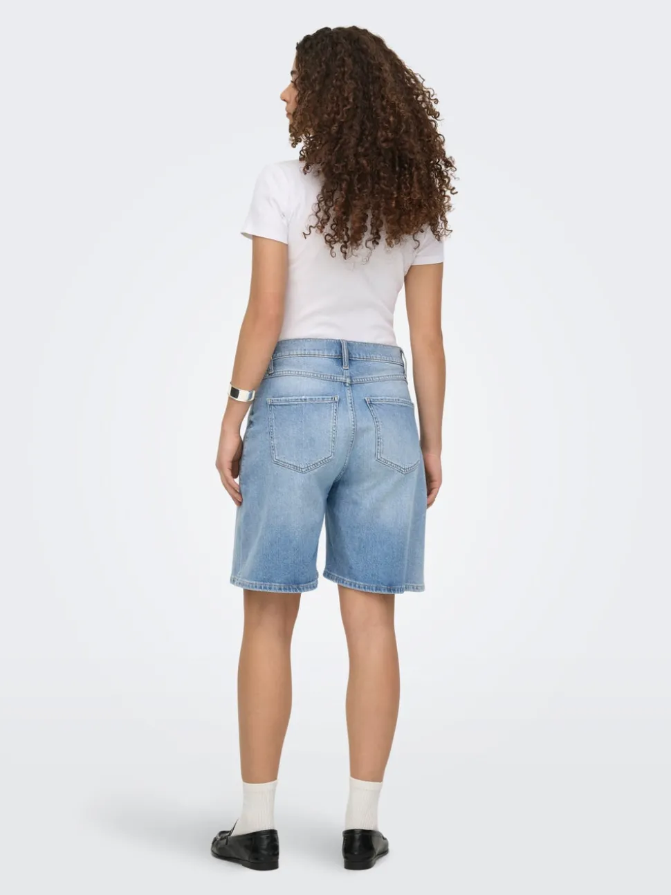 ONLCROSSOVER Medelhög midja Normal passform Denimshorts