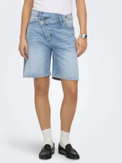 ONLCROSSOVER Medelhög midja Normal passform Denimshorts