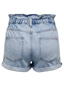 ONLCUBA Hög midja Avslappnad Denimshorts