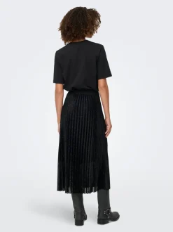 ONLDELIA Plisserad kjol Midikjol