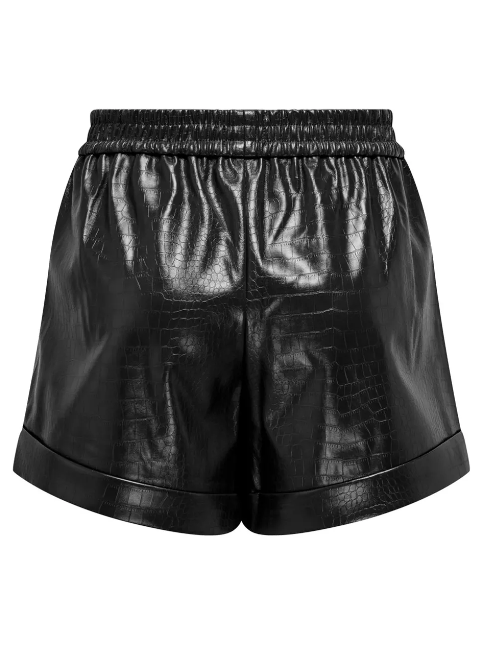 ONLDITTE Överdimensionerad passform Shorts i läderimitation