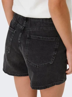 ONLELLA Medelhög midja Normal passform Denimshorts