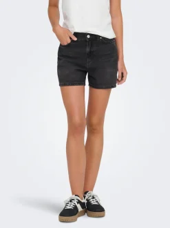ONLELLA Medelhög midja Normal passform Denimshorts