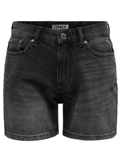 ONLELLA Medelhög midja Normal passform Denimshorts