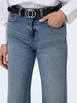ONLELLA Medelhög midja Rak passform Jeans
