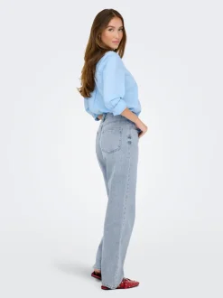 ONLELLA Medelhög midja Rak passform Jeans