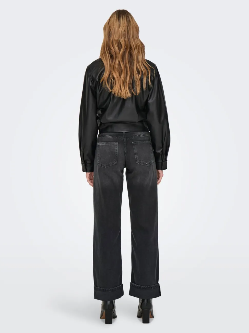 ONLELLA Medelhög midja Vida ben Jeans