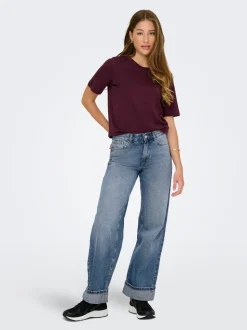 ONLELLA Medelhög midja Vida ben Jeans