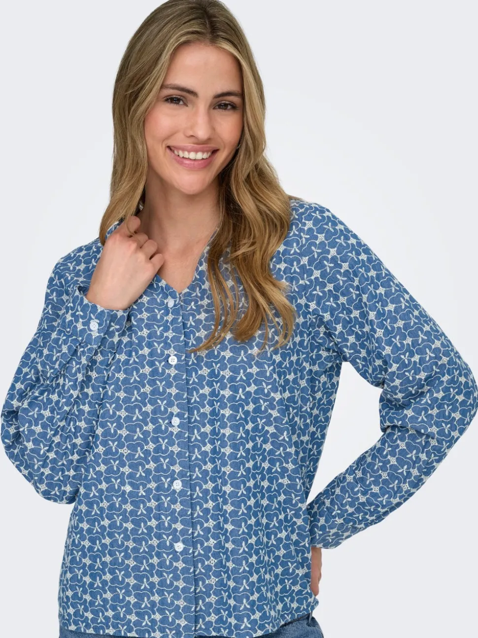 ONLELVIRA Denimskjorta