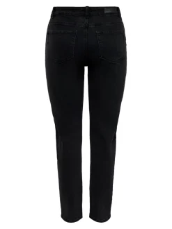 ONLEMEL Hög midja Rak passform Ankellängd Jeans