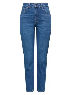 ONLEMEL Hög midja Rak passform Ankellängd Jeans