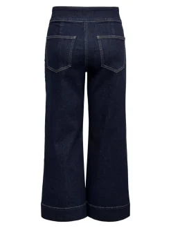 ONLEMILIA Hög midja Bred passform - Beskuren Jeans