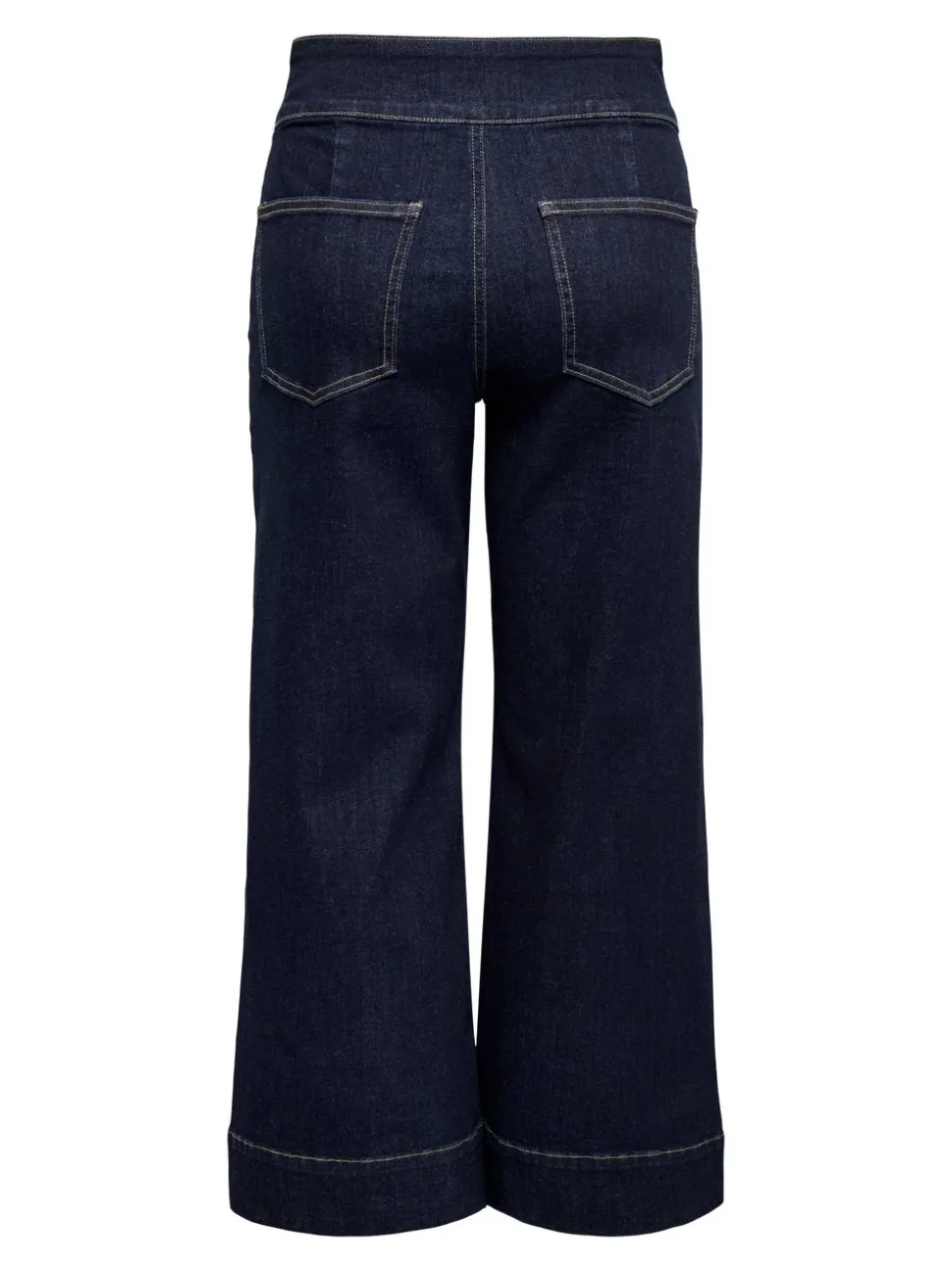ONLEMILIA Hög midja Bred passform - Beskuren Jeans