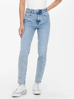 ONLEMILY Hög ankel midja Rak passform Jeans