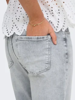 ONLEMILY Hög ankel midja Rak passform Jeans