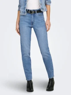 ONLEMILY Hög ankel midja Rak passform Jeans