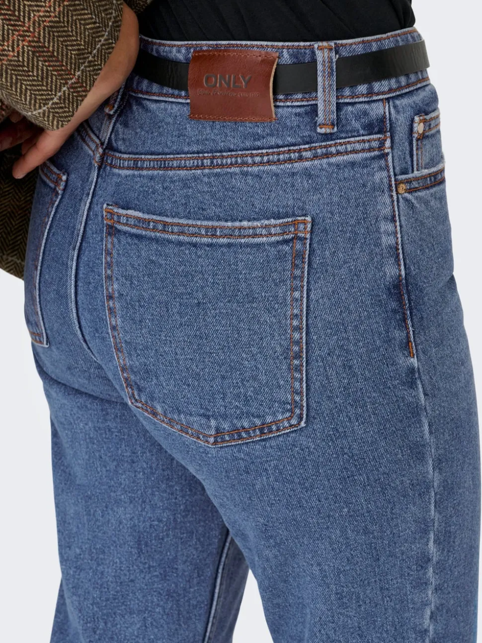 ONLEMILY Hög midja Rak passform Beskuren Jeans