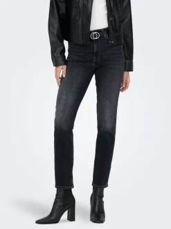 ONLEMILY Hög midja Rak passform Ankellängd Jeans