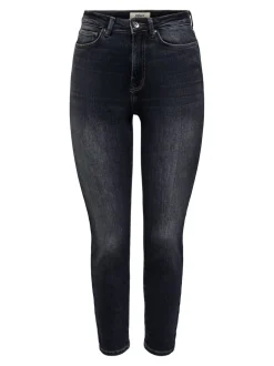 ONLEMILY Hög midja Rak passform Ankellängd Jeans