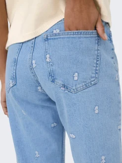 ONLEMILY Hög midja Rak passform Ankellängd Jeans