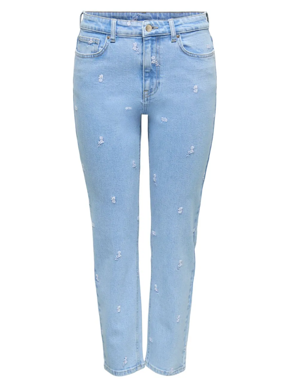 ONLEMILY Hög midja Rak passform Ankellängd Jeans