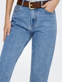 ONLEMILY Hög midja Rak passform Beskuren Jeans